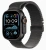 Apple Watch Ultra 2 (2024) GPS + Cellular 49mm Black Titanium Case with Titanium Milanese Loop Black (Черный корпус из титана, Черный ремешок Титановая миланская петля) (Small, 130–160 мм) MX4W3