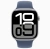 Apple Watch Series 10 GPS 46mm Silver Aluminum Case with Sport Band Denim (Спортивный ремешок синего цвета) (M/L, 160–210 mm) MWWM3