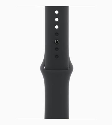 Apple Watch Series 10 GPS 46mm Jet Black Aluminum Case with Sport Band Black (Спортивный ремешок черного цвета) (M/L, 160–210 mm) MWWQ3