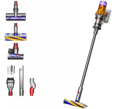 Пылесос Dyson V15 Detect Absolute, желтый/серебристый (446986-01) EU