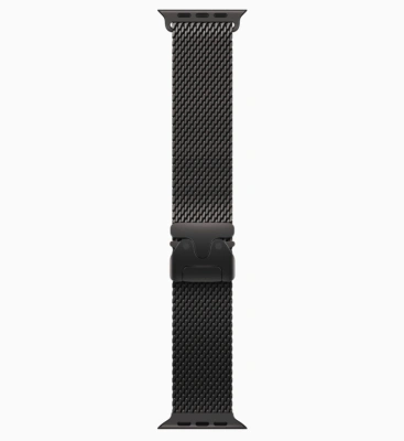 Apple Watch Ultra 2 (2024) GPS + Cellular 49mm Black Titanium Case with Titanium Milanese Loop Black (Черный корпус из титана, Черный ремешок Титановая миланская петля) (Small, 130–160 мм) MX4W3